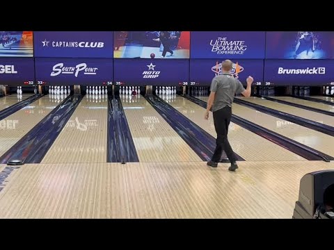 Alex George takes lead in Regular Singles with 848 series at 2022 USBC Open Championships