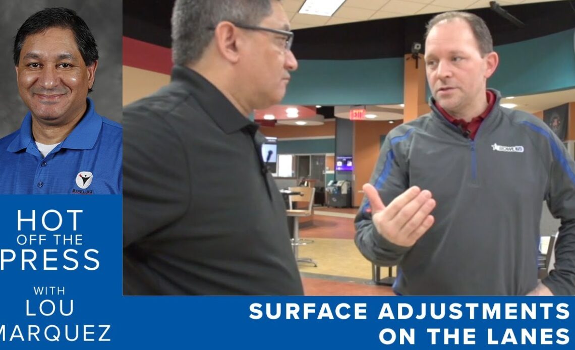 Hot Off the Press - How does bowling ball surface affect ball motion? (Surface Part 5 of 6)