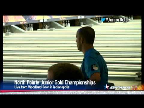 Neil Cooley bowls 300 live on BowlTV at Junior Gold