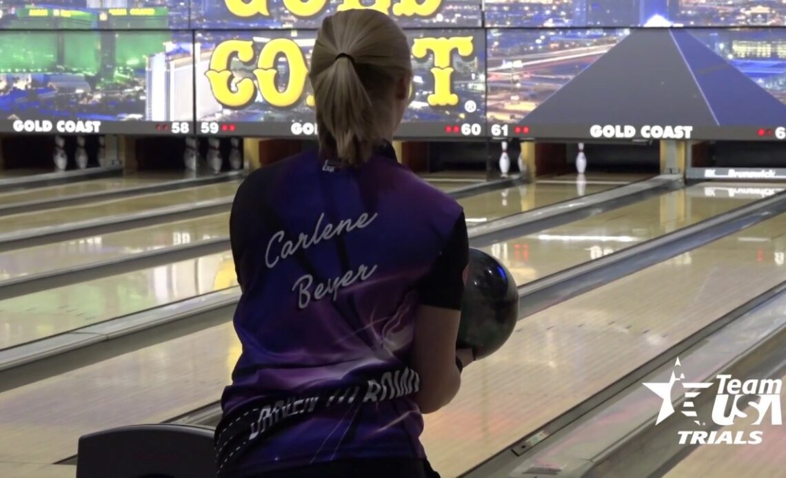 See How Carlene Beyer Handles Pressure of Closing in on a 300 Game at Team USA Trials