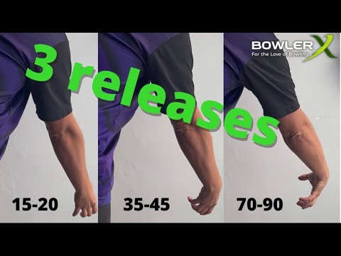 3 different releases slowed down for the bowler