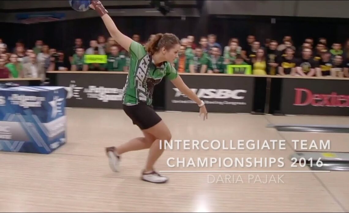 College bowling ITC 2016 Daria Pajak shots compilation