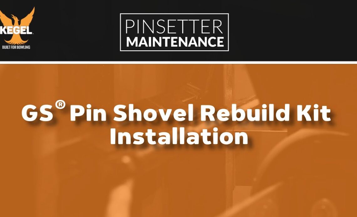 GS® Pin Shovel Rebuild Kit Installation