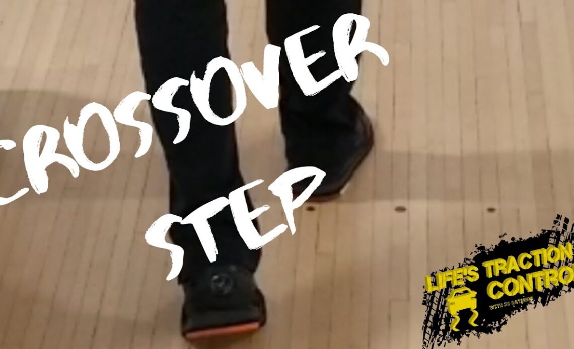 Help your swing with a crossover step