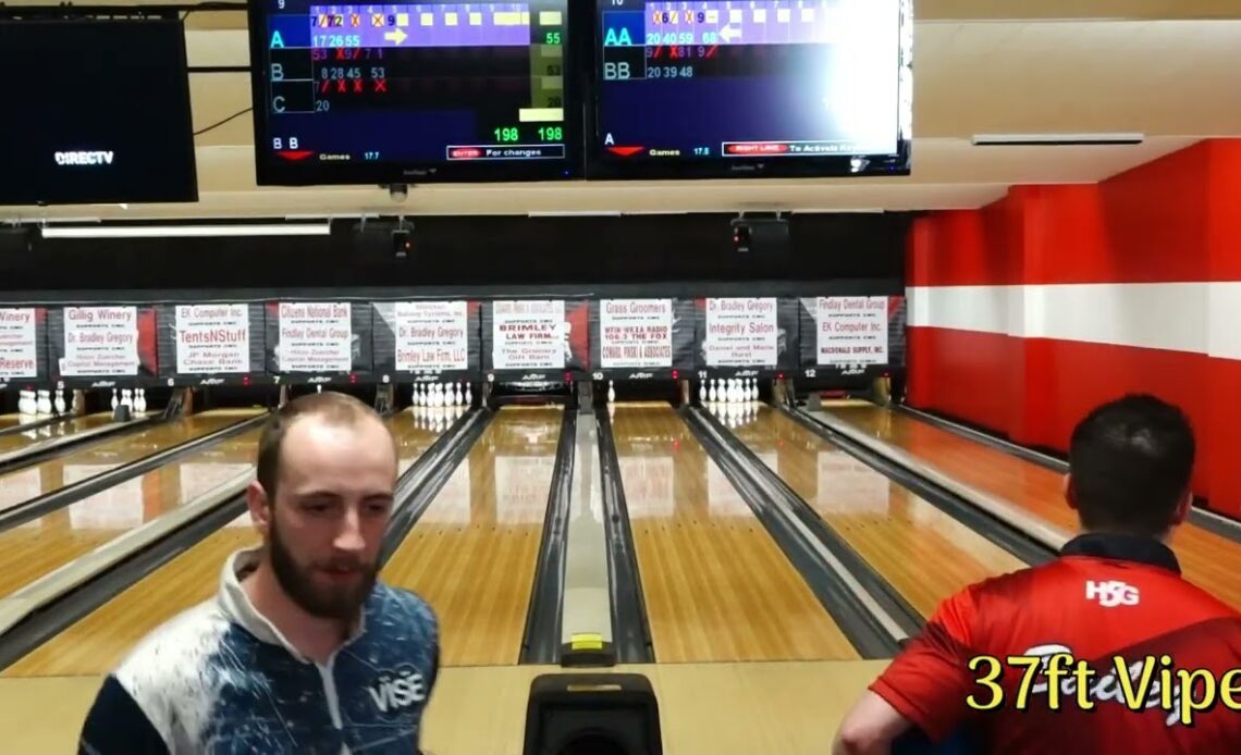 JR bowls 290 to jump to 4th | Mic'd up with JR | PBA Findlay Regional | Game 8 of 8