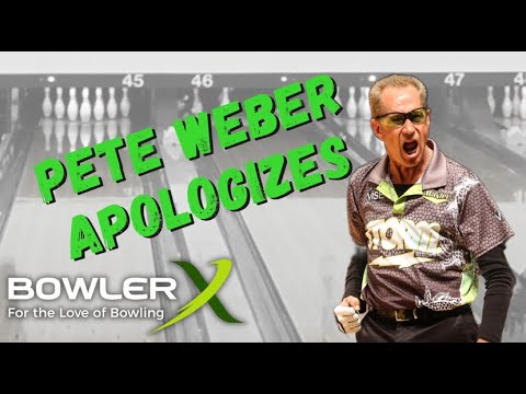 Pete Weber apologizes after erupting at a spectator