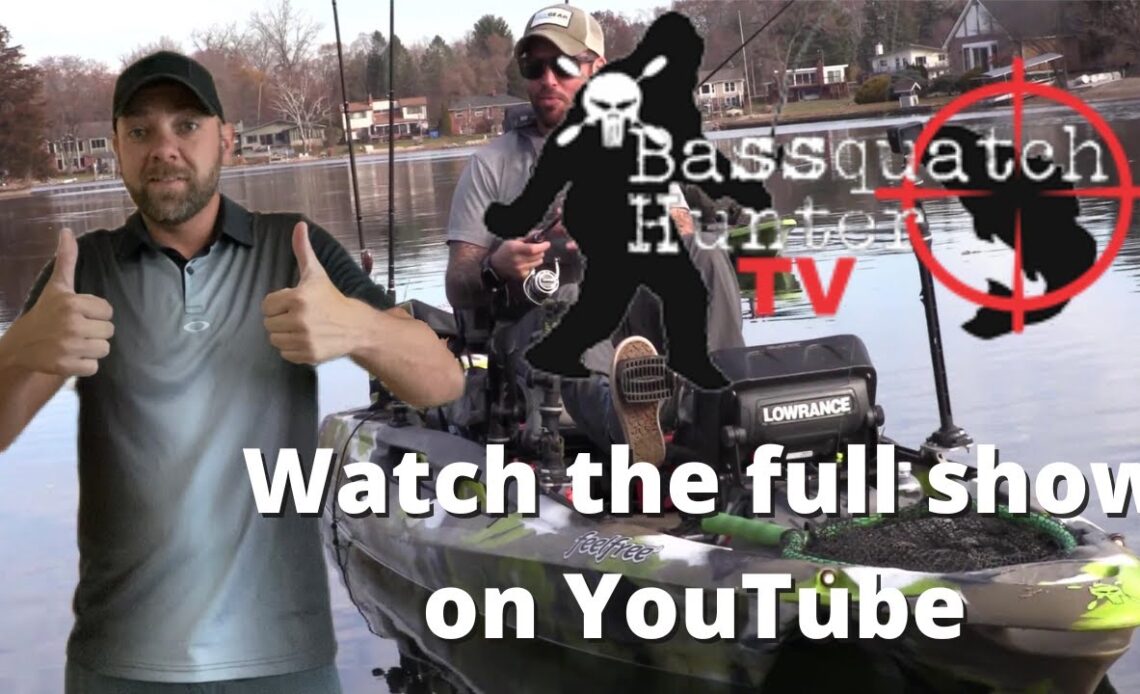 Pretty neat experience doing a non bowling TV show like The Bassquatch hunter