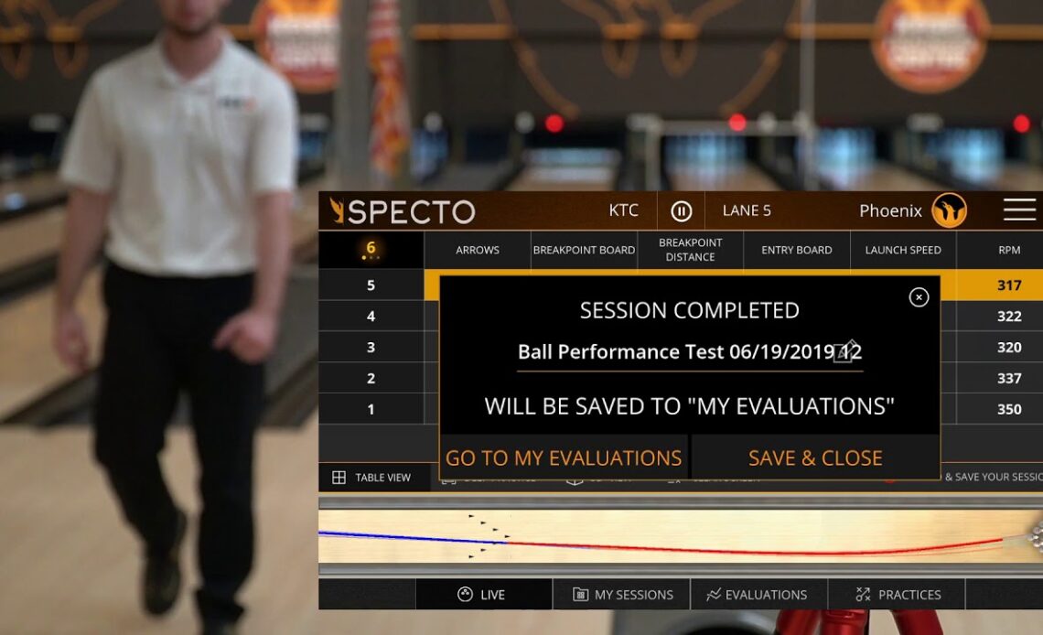 Specto Ball Performance Evaluation How To