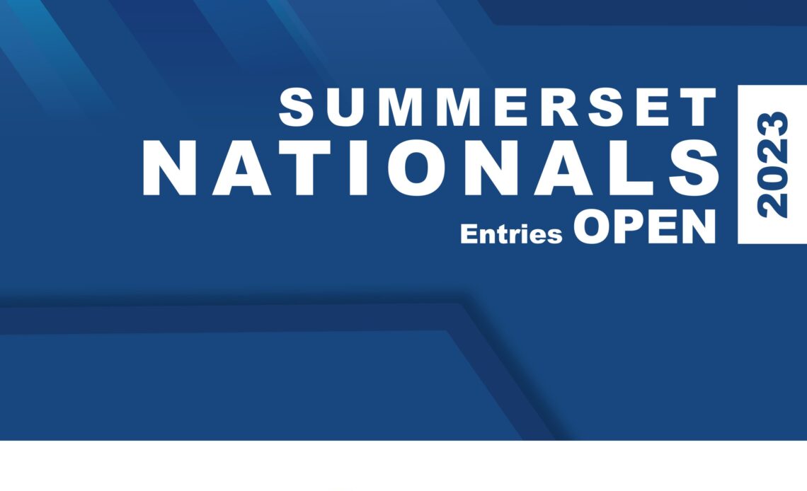 Entries Open for Summerset Nationals
