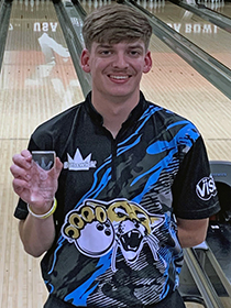 Bryce Moore with his third place award at the SWIBC II