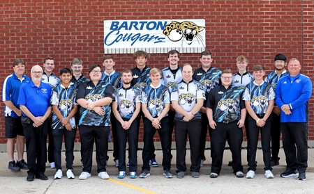 2022-2023 Barton Men's Bowling team