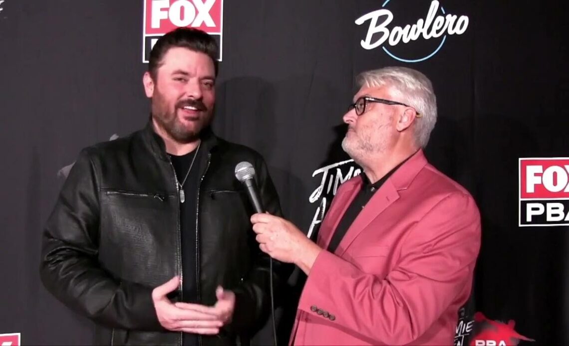 Chris Young on the Red Carpet at 2022 Jimmie Allen PBA Invitational