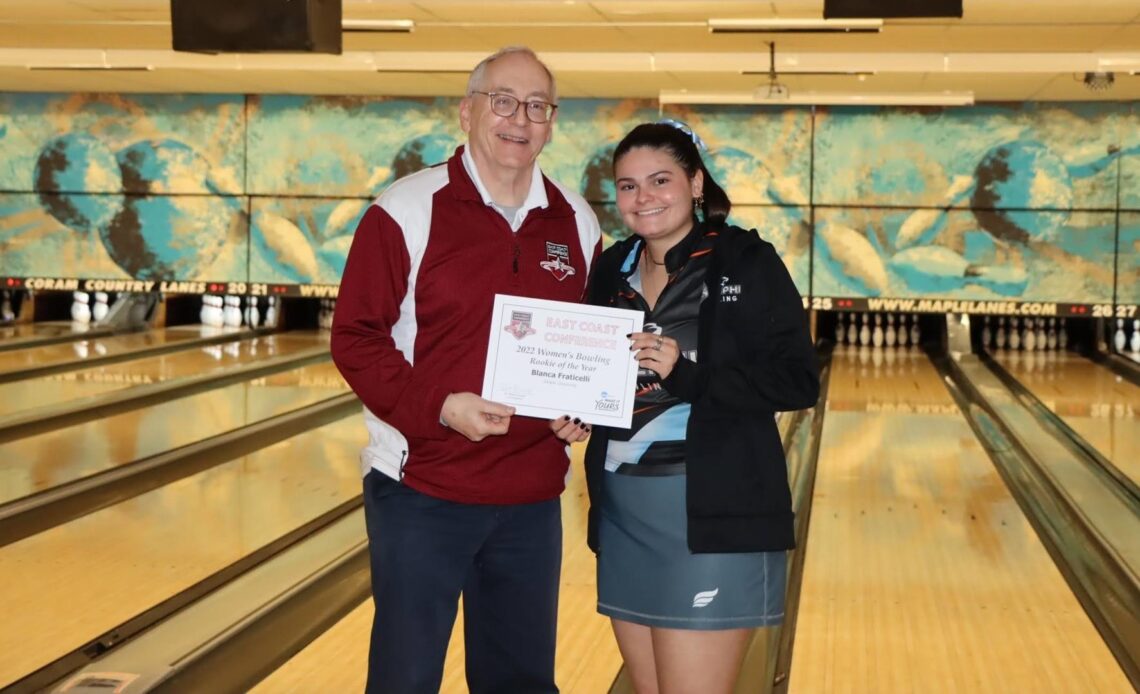 Fraticelli Headlines Bowling's ECC All-Conference Selections With Rookie of the Year Honor