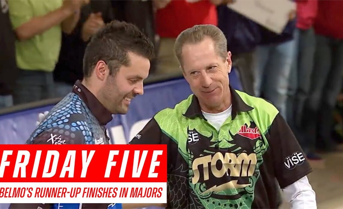 Friday Five - Jason Belmonte's Five Runner-up Finishes in Majors