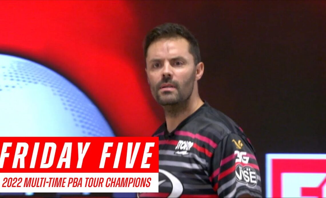 Friday Five - Multi-time PBA Tour Champions in 2022