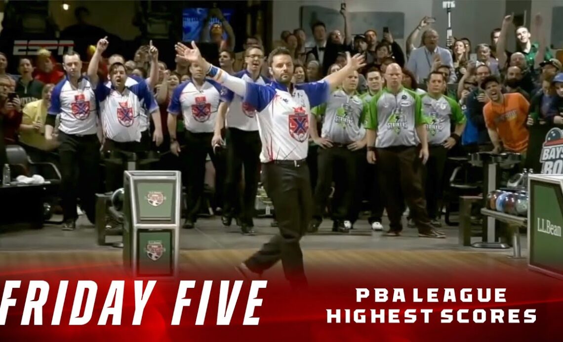 Friday Five - The Five Highest Scores in PBA League History
