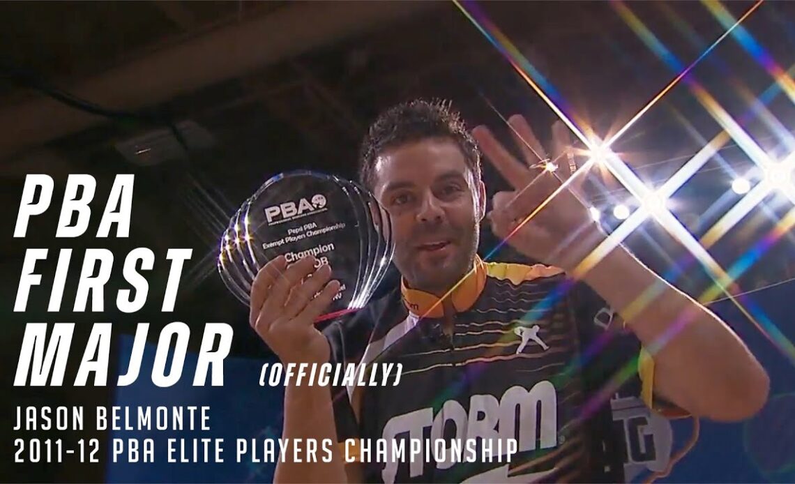 Jason Belmonte's First Major (Officially) | 2011-12 PBA Elite Players Championship | Full Match