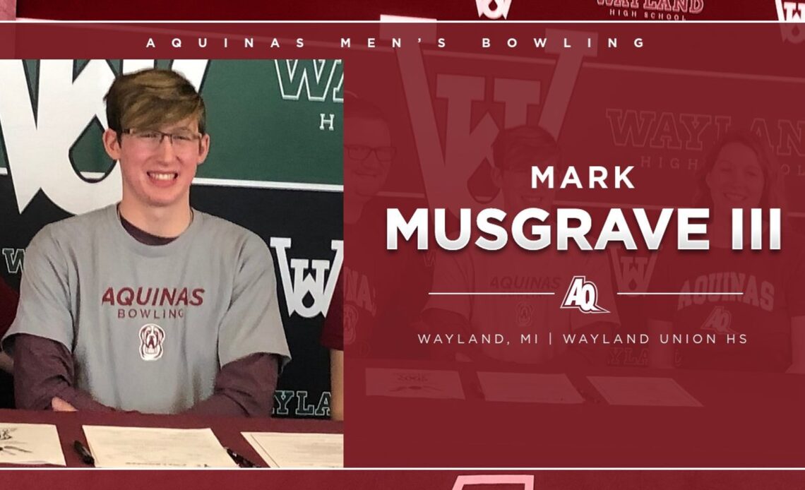 Mark Musgrave III Joins 2021-22 Men's Bowling Recruiting Class