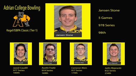 Men's Bowling Competes at the Highly-Competitive Kegel/ISBPA Classic to Start 2020