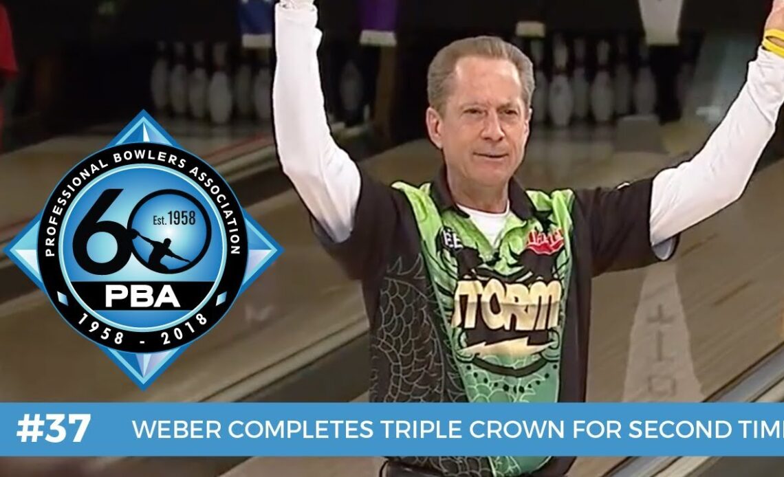 PBA 60th Anniversary Most Memorable Moments #37 - Weber Completes Second Triple Crown