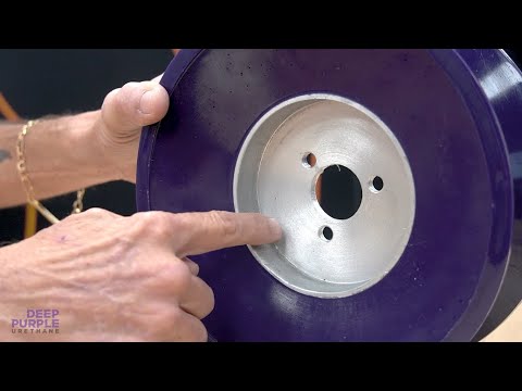 Power Lift V-Wheel - Deep Purple Urethane | KPP