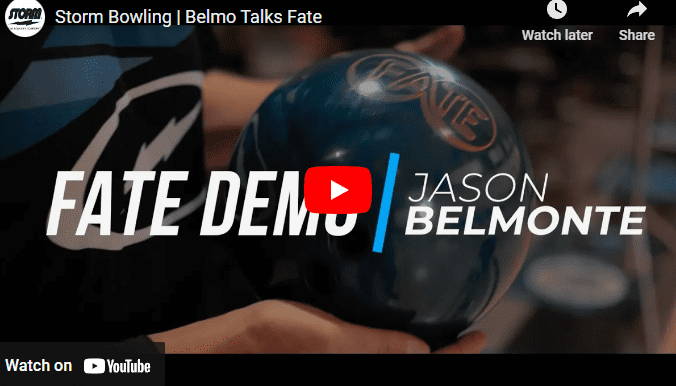 Storm Bowling | Jason Belmonte Talks About The New Fate Bowling Ball - BowlersMart