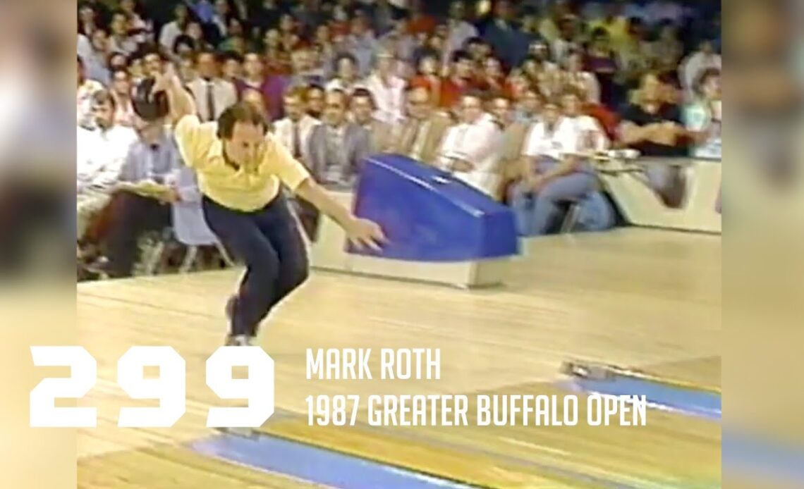PBA Nearly Perfect | Mark Roth vs. George Branham III in the 1987 Greater Buffalo Open
