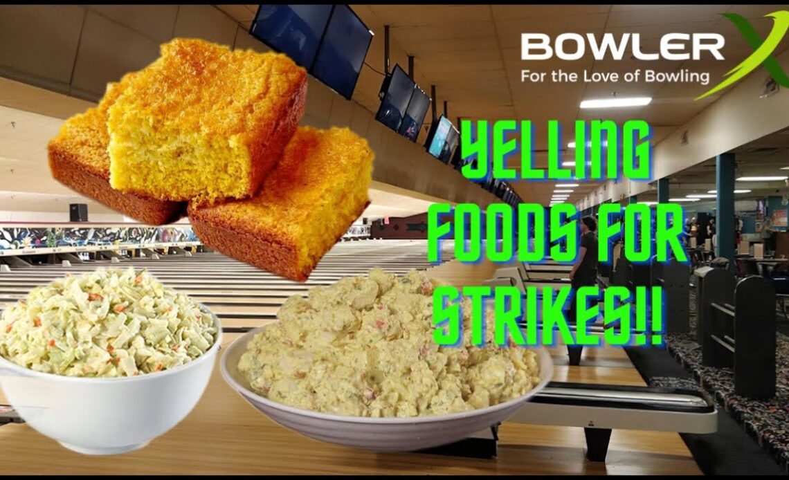 Bowling League yelling out foods | Why? I dont know