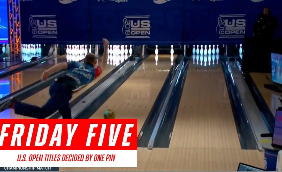 Friday Five - Five Times the U.S. Open was Won by a Single Pin