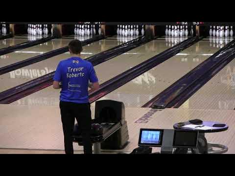 Trevor Roberts goes for second 300 of the day PBA Regional Players Invitational
