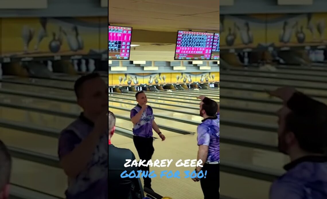 Zakarey Geer 300 Game at the Midwest Collegiate Classic College Bowling Tournament
