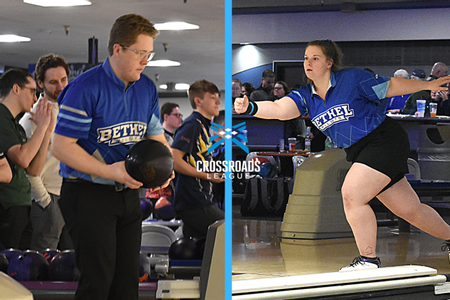 Bowling Women's Bowling finishes 4th and Men 6th in Crossroads League Championship