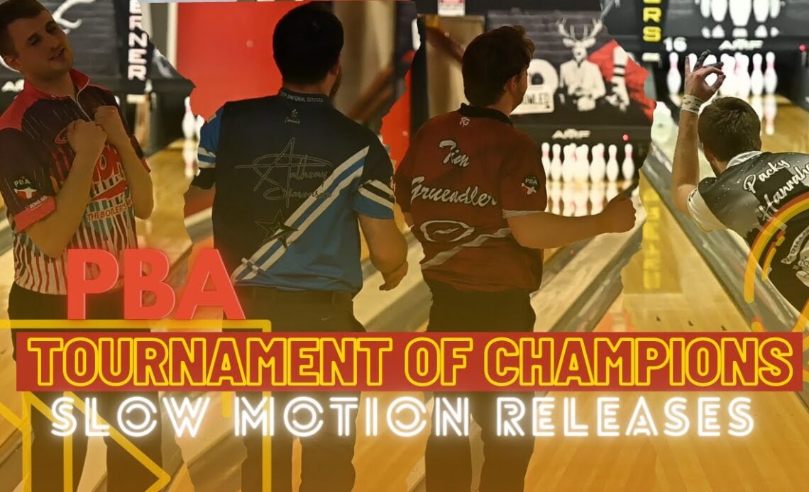 PBA Tournament of Champions 2023 | Top 24 Bowling Releases Slow Motion