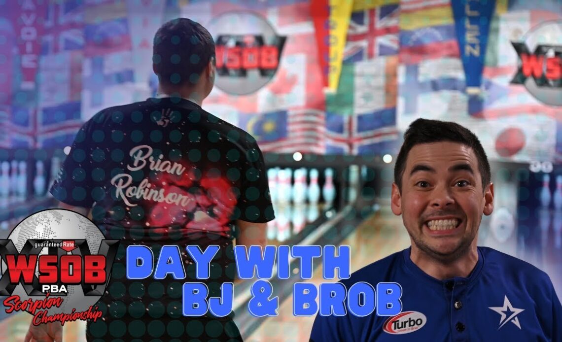 BJ & BRob bowl the 2023 PBA WSOB XIV Scorpion Championship Bowling Tournament