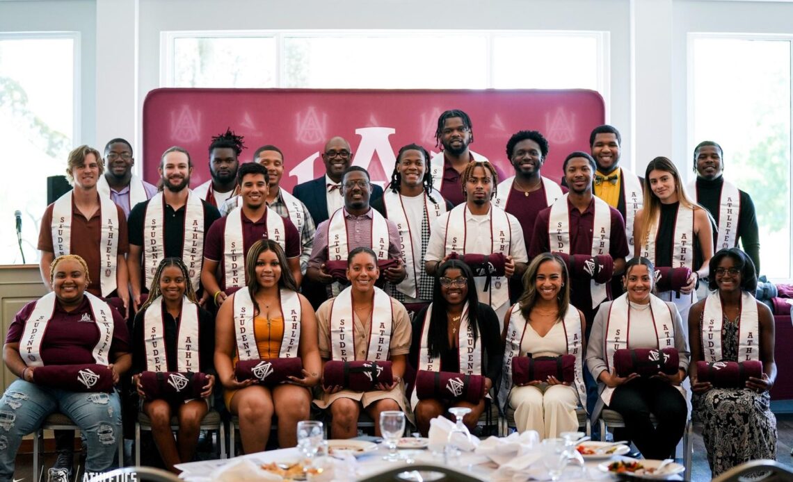 41 Alabama A&M Student-Athletes Receive Degrees at 2023 Spring Commencement