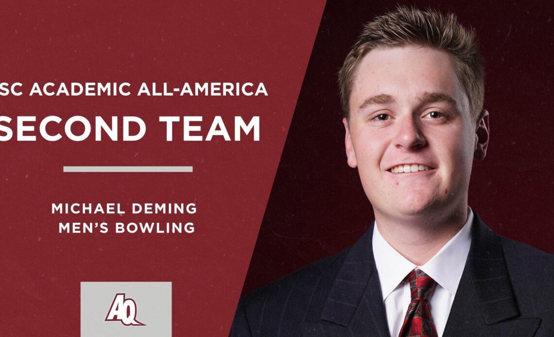 AQ Bowler Michael Deming Selected to CSC Academic All-America Second Team