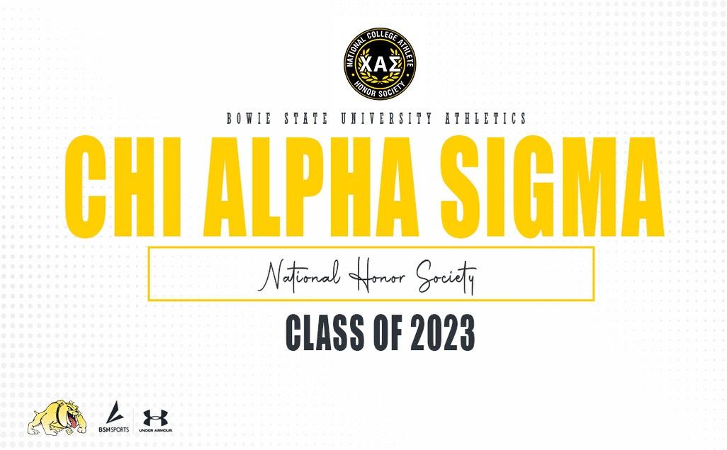 Bowie State Inducts 2023 Chi Alpha Sigma Class