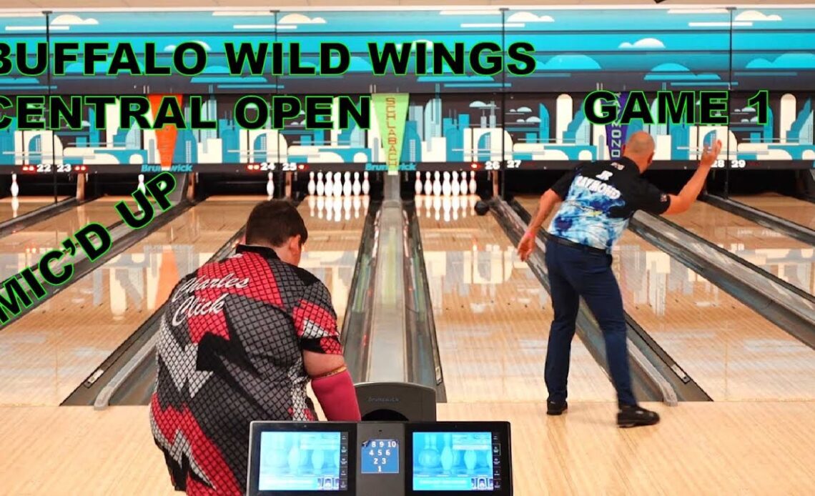 JR is Back Bowling | Mic'd up at the Buffalo Wild Wings Central Open | Game1
