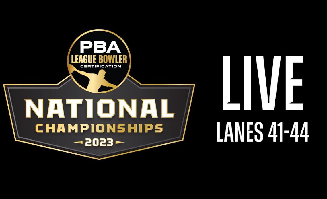 LIVE | LANES 41-44 | 10 a.m. ET Squad, July 1 | PBA LBC National Championships