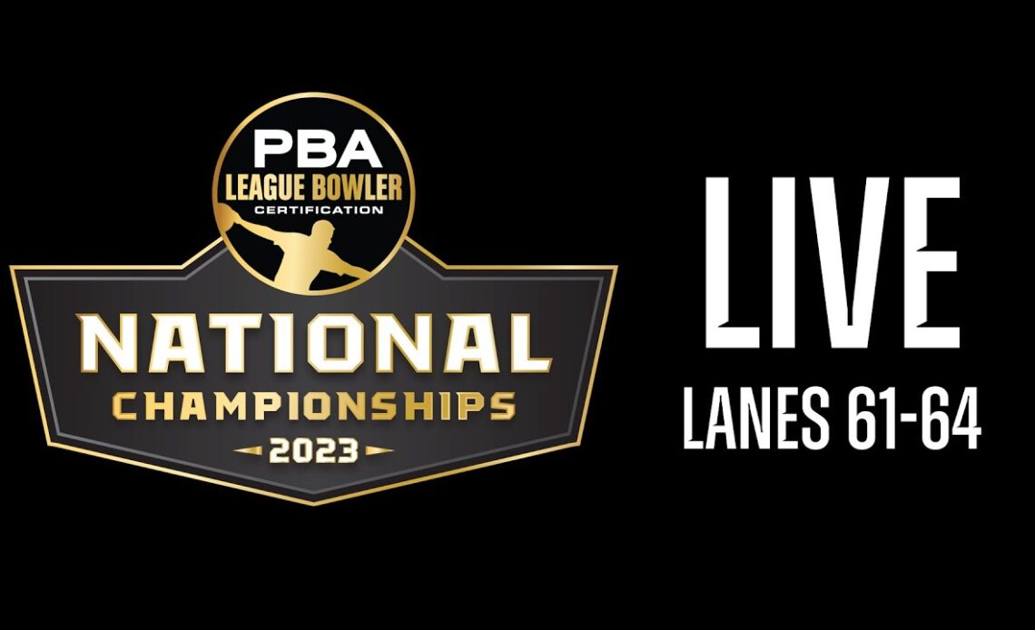 LIVE | LANES 61-64 | 10 a.m. ET Squad, July 1 | PBA LBC National Championships