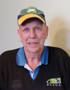 Greenkeeper extraordinaire Ron Sabin - Bowls New Zealand