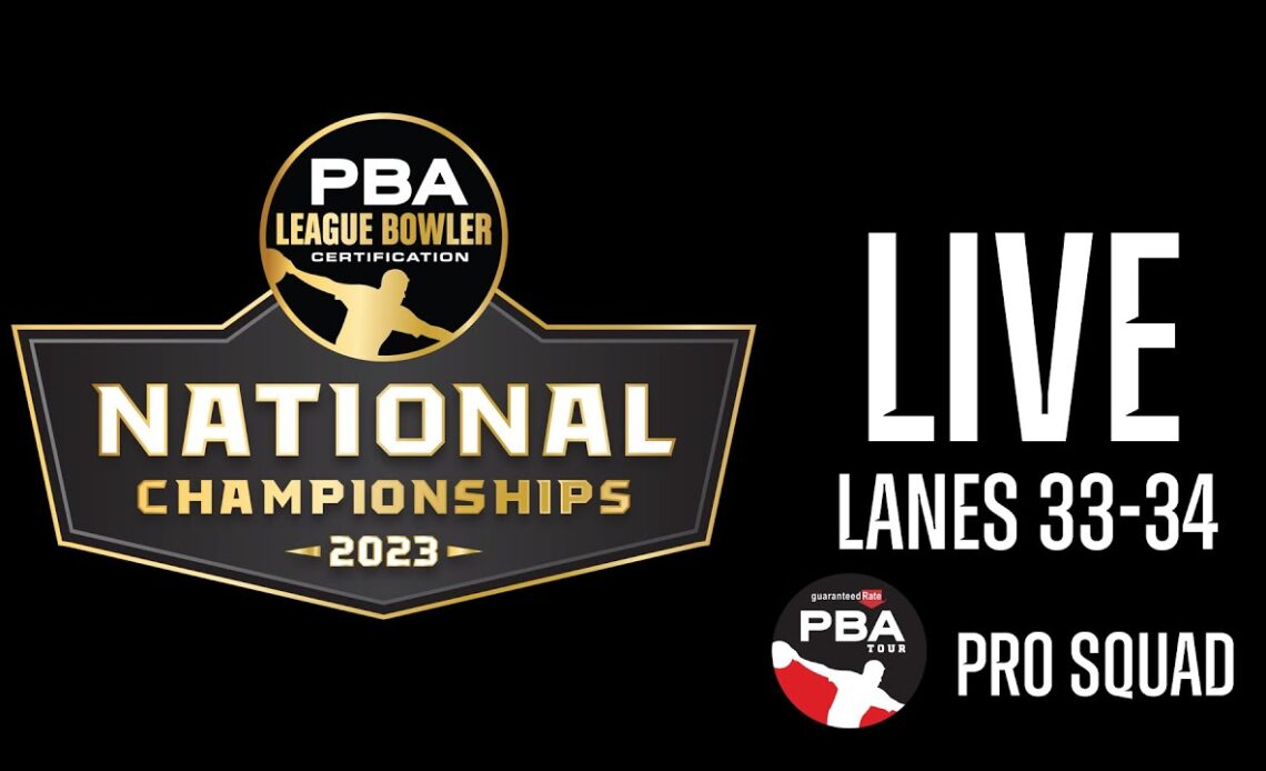 LIVE | LANES 33-34 | PBA Pro Squad, July 17 | PBA LBC National Championships