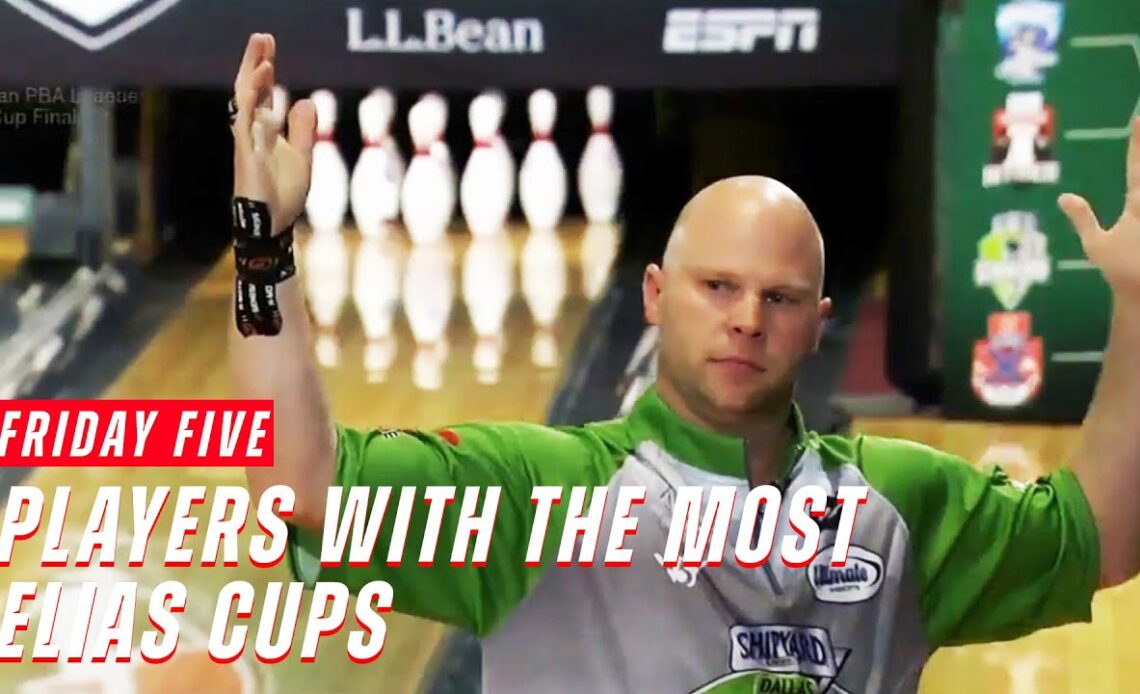 Friday Five - Players with the Most PBA League Elias Cups