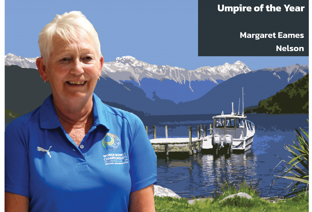 UMPIRE OF THE YEAR- MARGARET EAMES