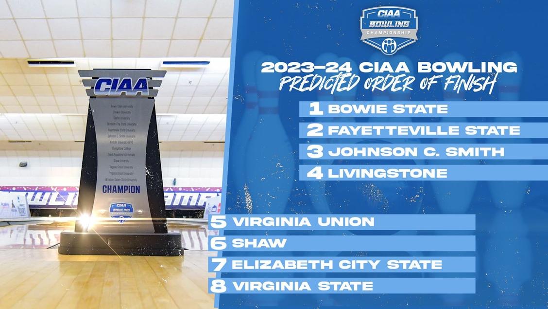Bowie State Predicted to Win the 2023-24 CIAA Bowling Championship, Gray Named to the Preseason All-CIAA Team