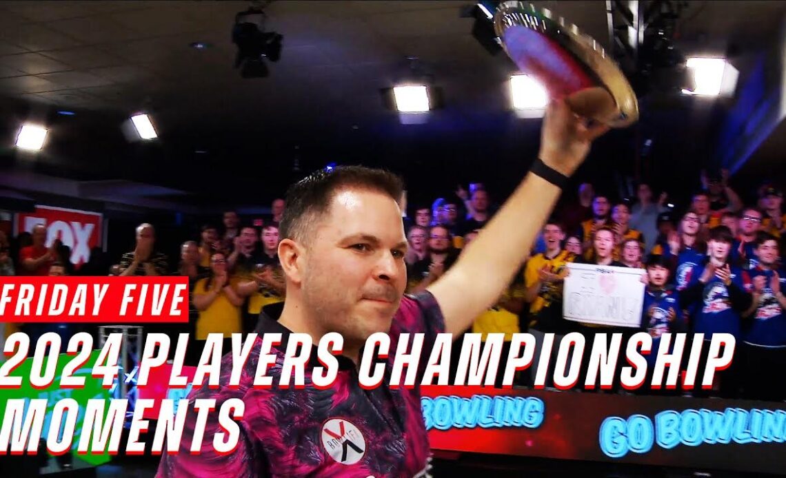 Friday Five - 2024 PBA Players Championship Stepladder Finals Moments