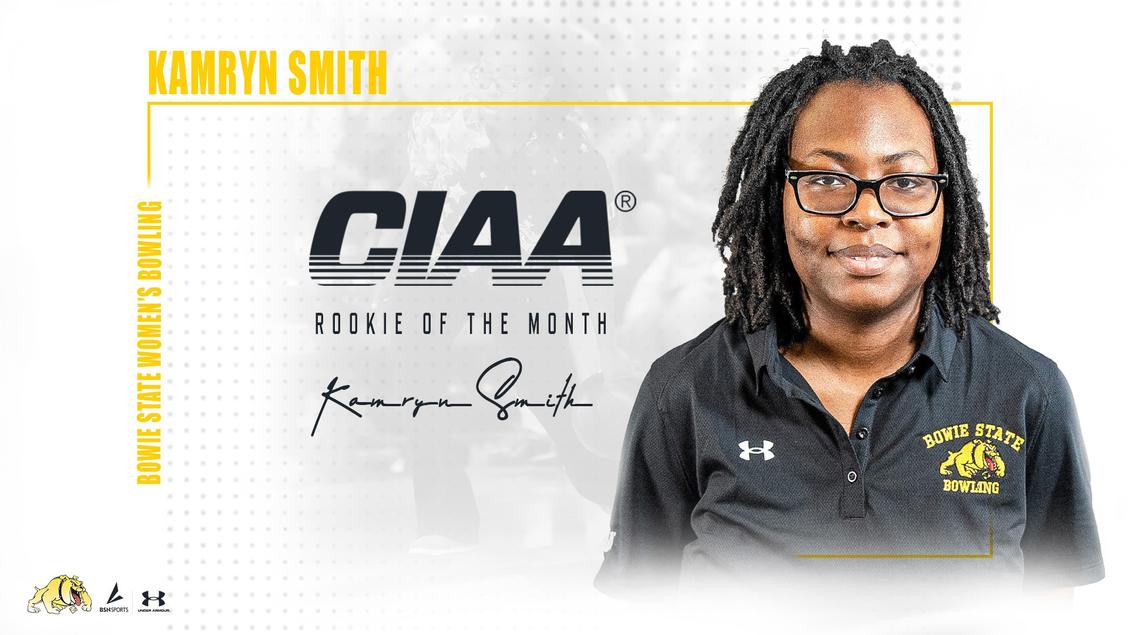 Bowie State's Kamryn Smith Named CIAA Bowling Rookie of the Month Again