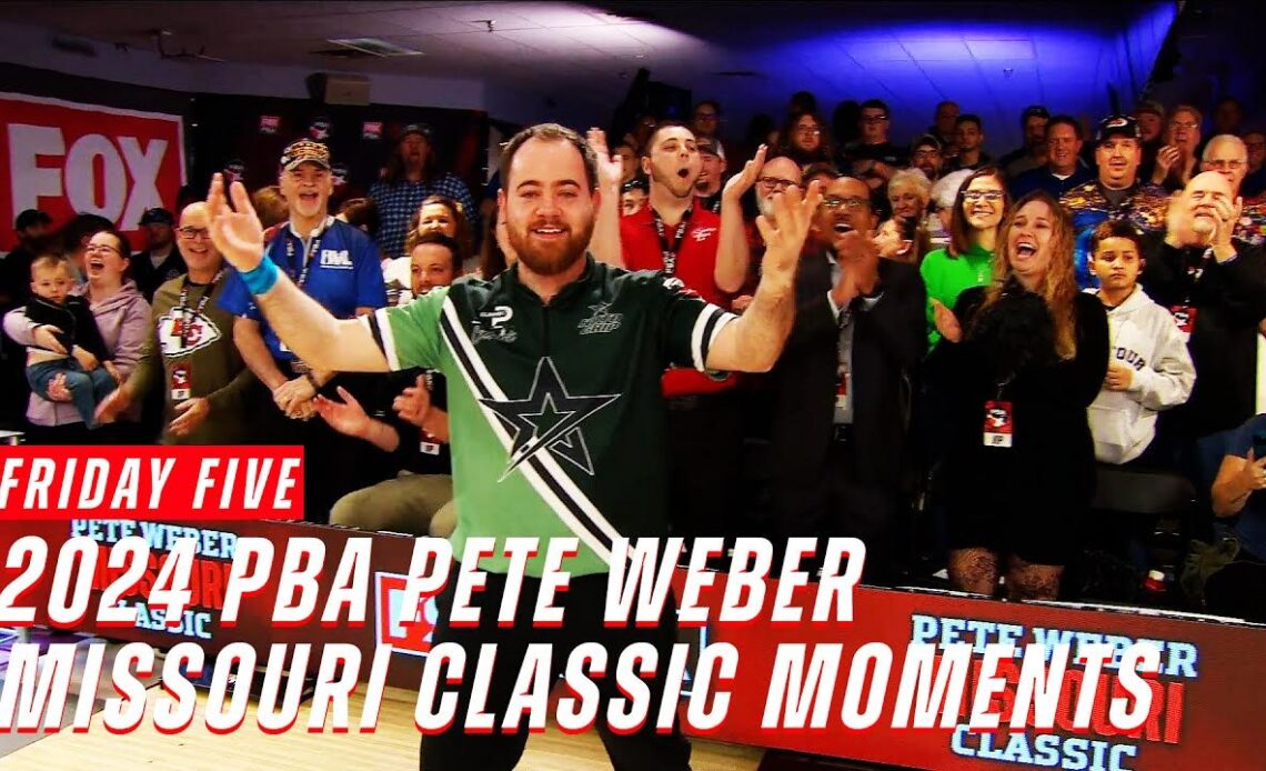 Friday Five - 2024 PBA Pete Weber Missouri Classic Stepladder Finals Moments