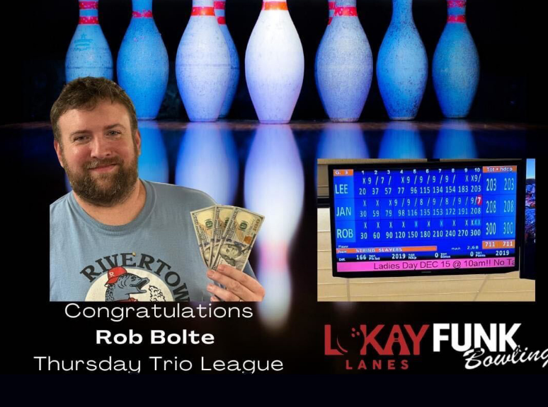 Lokay Lanes Reports First USBC Sanctioned 300-Game Bowled