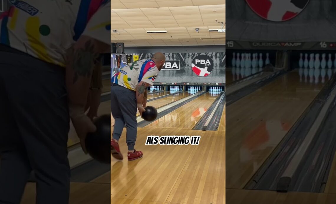 Anthony lavery Spahr slinging it #bowlerx #bowlingcoach #pbaprobowling #strike